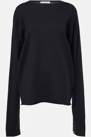 EXTREME CASHMERE Pullover N°347 Aries in cotone e cashmere