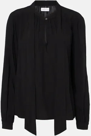 Velvet Blusa Gabrielle in challis di rayon