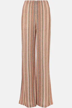 Missoni Pantaloni a gamba larga a zig-zag