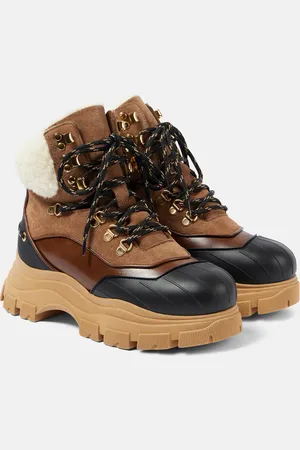 Dorothee Schumacher Stivaletti stringati Sporty Shearling