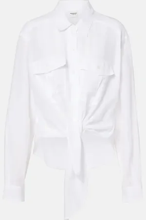 Marant Etoile Top Nath in misto cotone