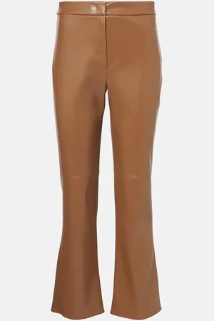 Max Mara Pantaloni flared Sublime in similpelle