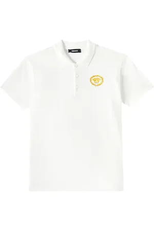 VERSACE Polo Medusa in cotone piqué
