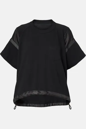 SACAI T-shirt in jersey di cotone