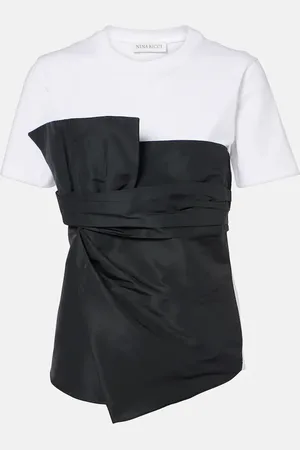 Nina Ricci T-shirt in jersey di cotone