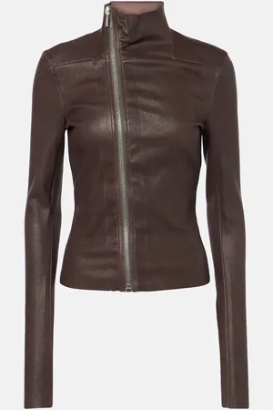Rick Owens Giacca in pelle Gary
