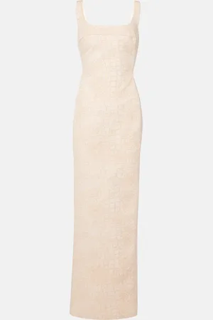 Jacquemus Abito lungo De-Nîmes in cotone