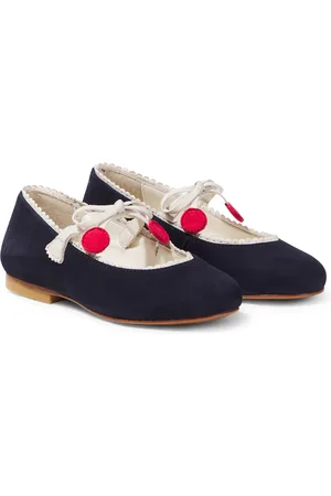 BONPOINT Ballerine Mary Jane Emilda in suede