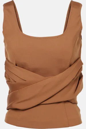 Max Mara Top Nespola con scollo bardot