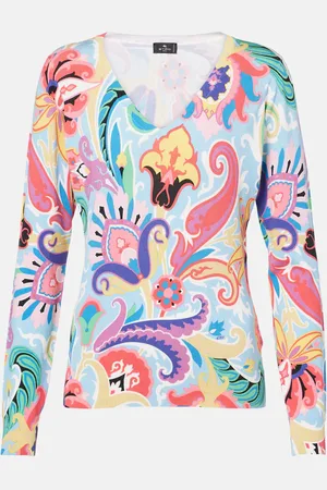 Etro Pullover in misto seta paisley