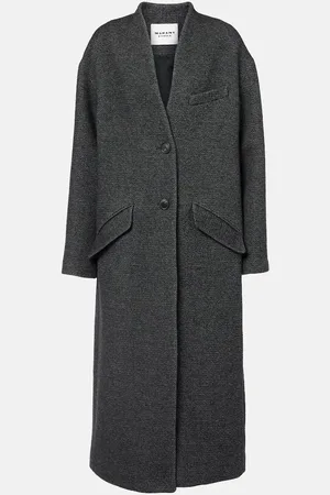 Marant Etoile Cappotto Eris in misto lana