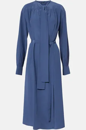Joseph Abito midi Bolero in seta crêpe de chine