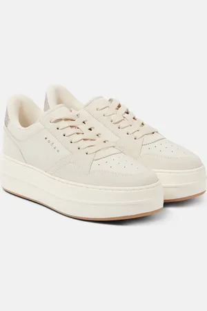 Hogan Sneakers H670 in suede con platform