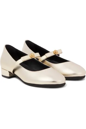 VERSACE Ballerine in pelle