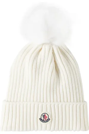 Moncler Berretto in maglia di lana a coste