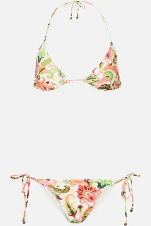 Etro Bikini con stampa paisley