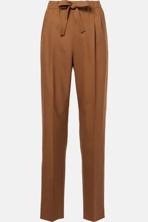 Max Mara Pantaloni Edera in lana, mohair e seta