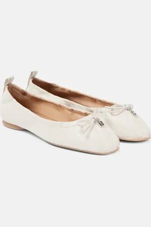 Hogan Ballerine H684 in pelle con fiocco