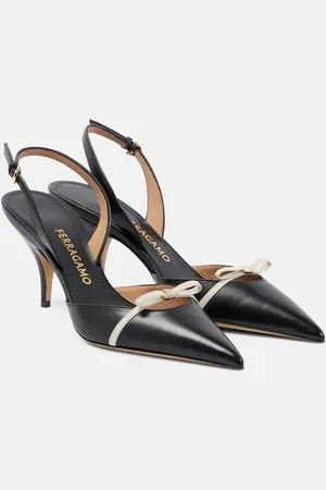 Salvatore Ferragamo Pumps slingback Gylla 70 in pelle
