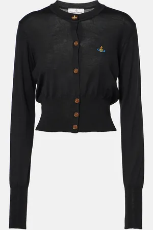 Vivienne Westwood Cardigan cropped Bea in lana e seta