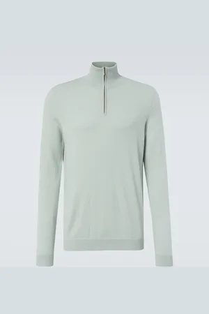 LE KASHA Pullover Dared in cashmere con zip corta