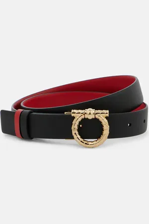Salvatore Ferragamo Cintura reversibile Gancini in pelle