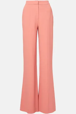 Elie saab Pantaloni flared in cady a vita alta
