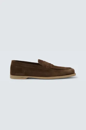 JOHN LOBB Mocassini Pace in suede