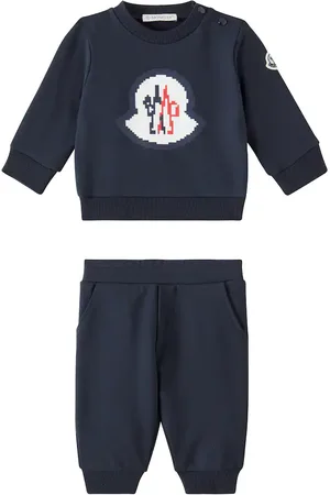 Moncler Felpa e pantaloni sportivi in cotone