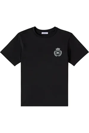 Dolce & Gabbana T-shirt in jersey di cotone con logo