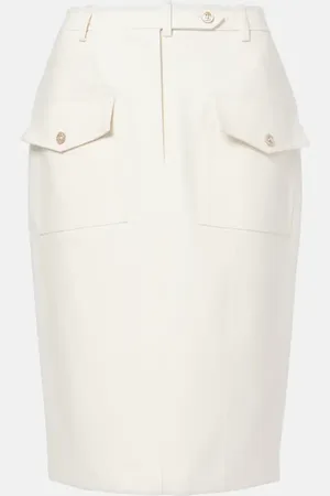 Tom Ford Gonna midi in misto cotone