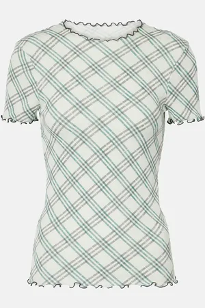 Burberry T-shirt Check in lana