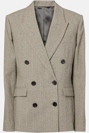 Isabel Marant Blazer Irma in misto cotone a quadri