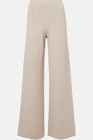 Max Mara Pantaloni a gamba larga Assiro in crêpe
