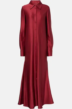 Jil Sander Abito chemisier in raso