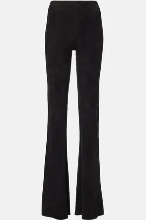 Stouls Pantaloni flared Gégé in suede