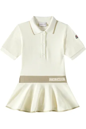 Moncler Abito polo in piqué di misto cotone