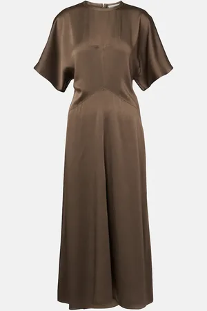 Isabel Marant Abito midi Keany in raso