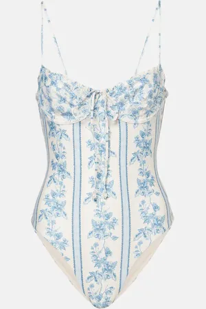 Agua by Agua Bendita Costume intero Ebano a fiori