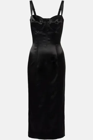 Dolce & Gabbana Abito bustier in raso