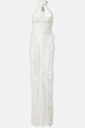 Self-Portrait X Christopher Kane - Abito lungo con pizzo