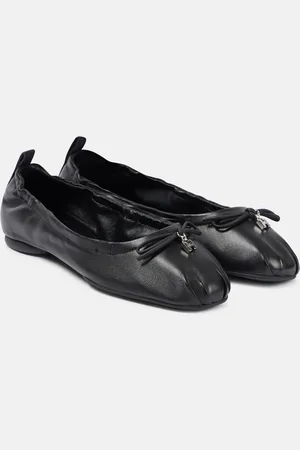 Hogan Ballerine H684 in pelle con fiocco