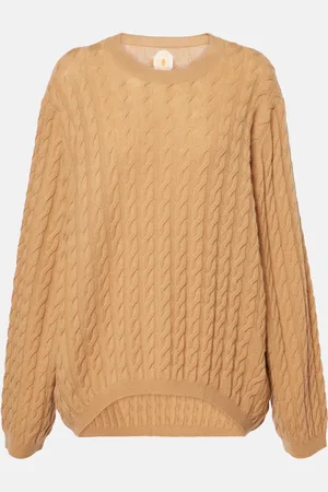 Jardin des Orangers Pullover in lana e cashmere a trecce