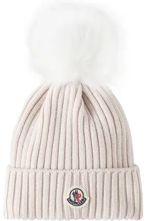 Moncler Berretto in maglia di lana a coste