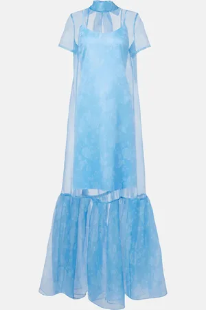 Staud Abito lungo Calluna in organza