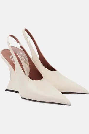 PARIS TEXAS Pumps slingback Nina 105 in pelle