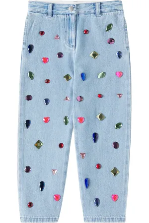 Stella McCartney Jeans regular con stampa