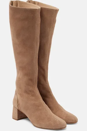 Aquazzura Stivali Saint Honore 50 in suede