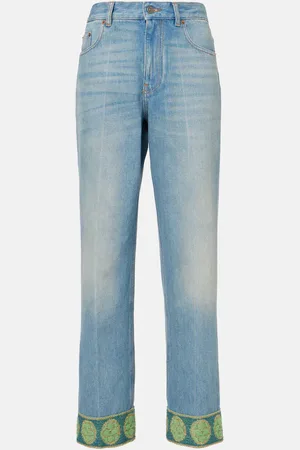 VALENTINO Jeans regular con jacquard