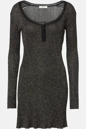 Chloé Chloé Top in lamé